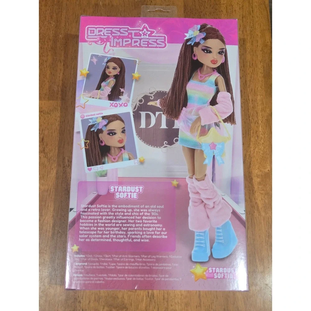 Dress To Impress Stardust Softie Fashion Doll w/ Exclusive Roblox DLC | 6+‎ NEW